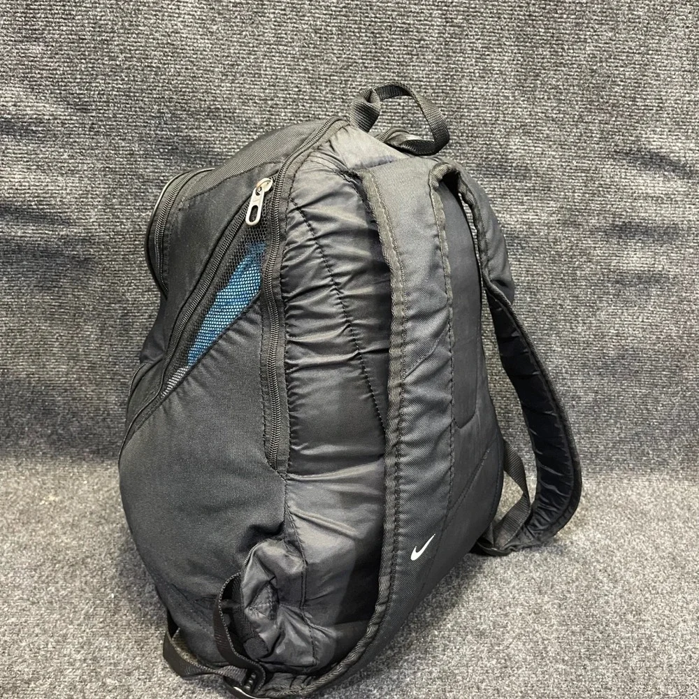 Nike Club Team Nutmeg / Swoosh Soccer & Sports Backpack Black Equipment Bag